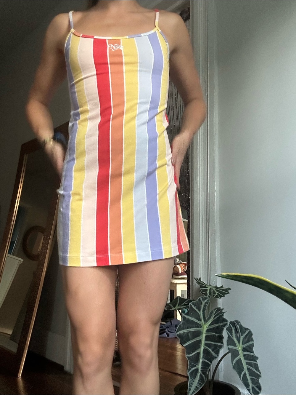 Nike Striped Mini Dress